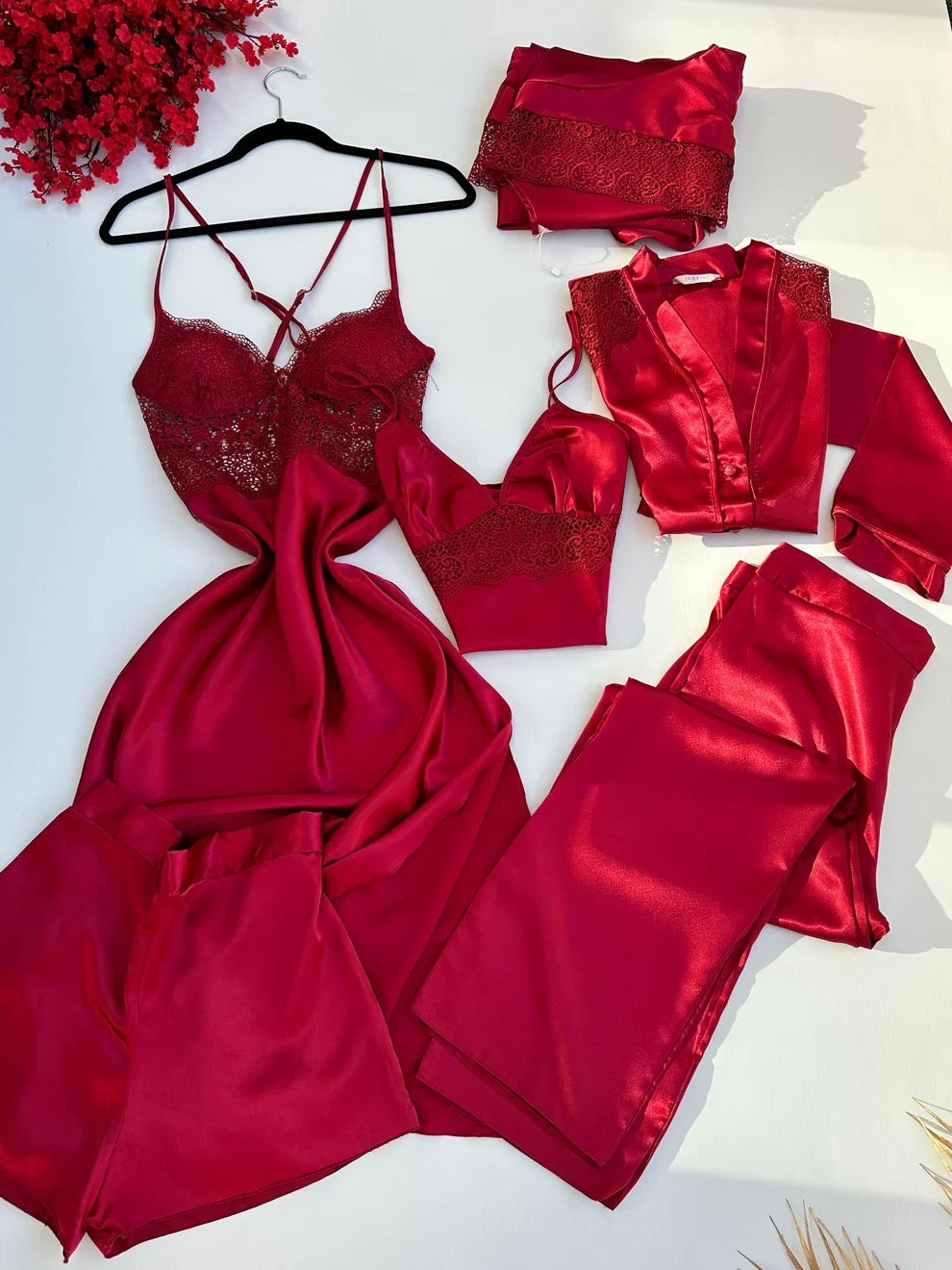 Luxury Silk Nightwear Set | Premium Quality Fabric