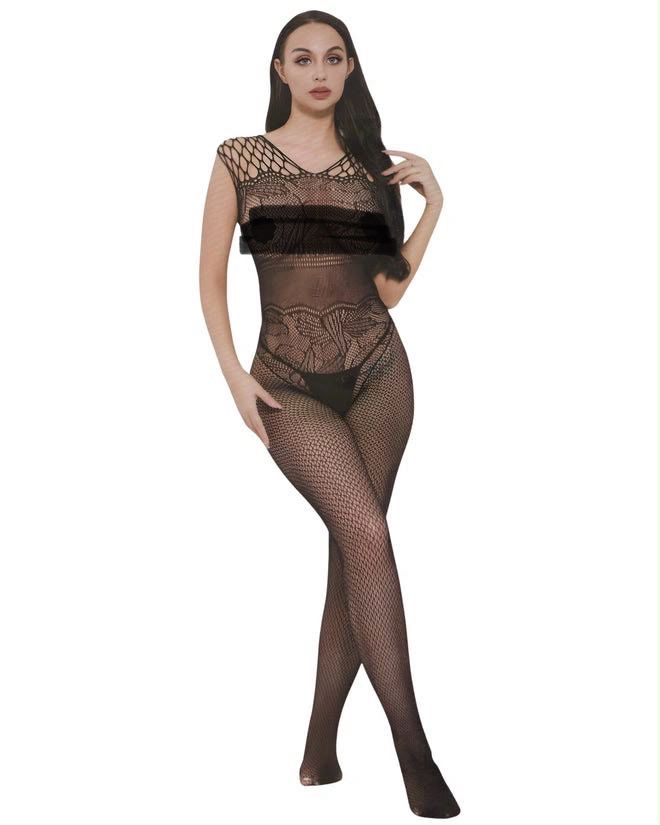 Transparent Net Stocking For Girls - Lingeerie Nighty Set Bridal Honeymoon Dress