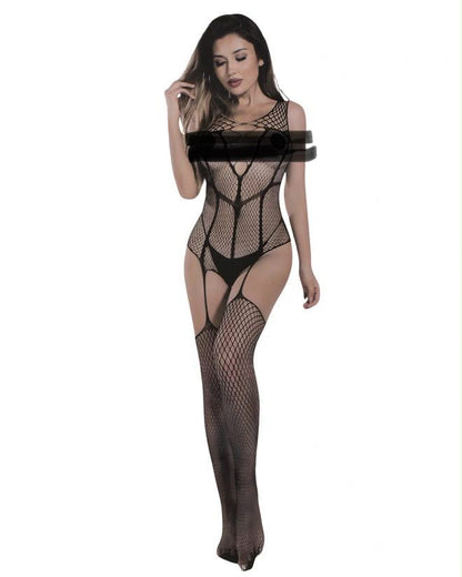 Transparent Net Stocking For Girls - Lingeerie Nighty Set Bridal Honeymoon Dress