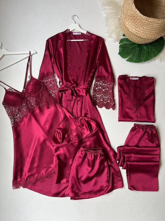Luxury Silk Nightwear Set | Premium Quality Fabric
